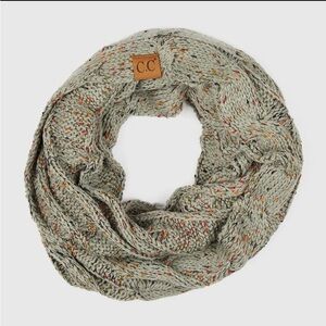 CC Confetti Infinity Scarf (Gray)
